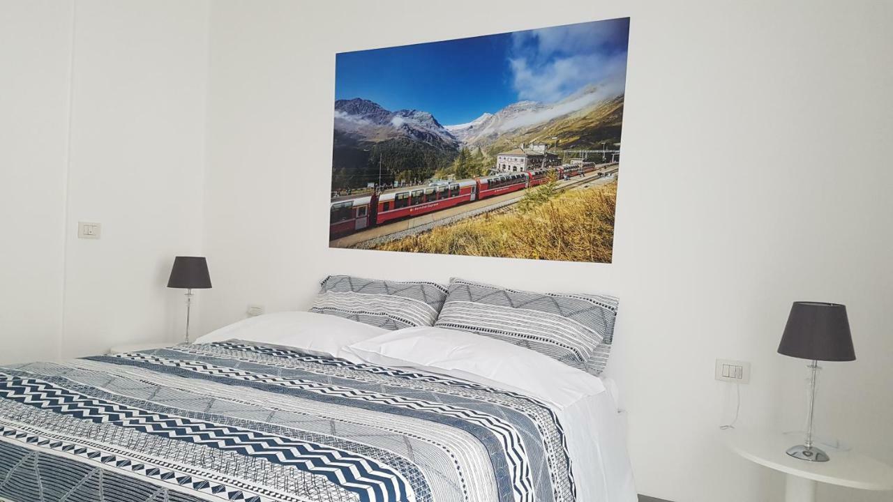 Ferienwohnung Le Stanze Del Trenino Rosso Tirano Exterior foto